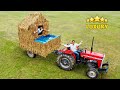 LUXURY HUT & SWIMMING POOL ON TRACTOR | चलता फिरता घर