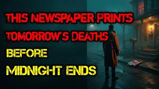 A Newspaper Arrives at Midnight with Tomorrow’s Deaths
