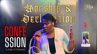 WORSHIP \u0026 DECLARATION ||PART II|| CONSECRATION #prayercharge  #prayerofconsecration