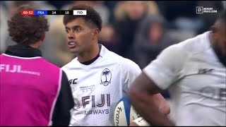 Ben Volavola pissed off at Fiji water carrier for bringing on kicking tee vs France 2018