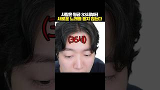 사람은 평균 33세부터 새로운 노래를 듣지 않는다