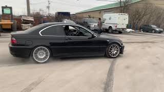 BMW E46 SWAP 6.0L LQ4 BURNOUT