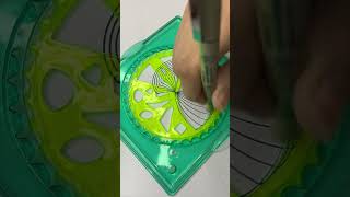 Simple ASMR Spirograph Visuals \u0026 Audio! #art #shorts #spirograph #satisfying #trending #viralshorts