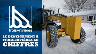 Le déneigement à Trois-Rivières, en chiffres.