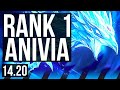 ANIVIA vs HWEI (MID) | Rank 1 Anivia, 9/1/8, Dominating | EUW Grandmaster | 14.20