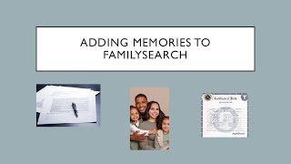 Adding Memories to FamilySearch - Betty B. Anderson (26 Jul 2025)