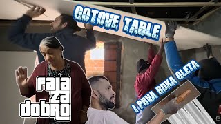 No SHAKIRA no PArty !! GOTOVA PRVA RUKA GLETA i gipsane table!! Ep-50