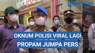 Oknum Polisi Viral lagi, Propam Polrestabes Medan Jumpa Pers