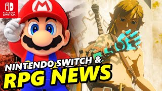 HUGE Nintendo Switch & RPG News! Switch Closes in on PS2, Super Mario RPG & Tears of the Kingdom!