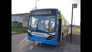 [THRASH] Stagecoach Hull 22778 FX09DCZ on 6 to North Bransholme 20250124 Part 1