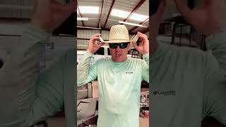 Straw Cowboy Hat Creases! Cattleman’s, Cool Hand Luke (CHL) and Brick Explained! #shorts #texas