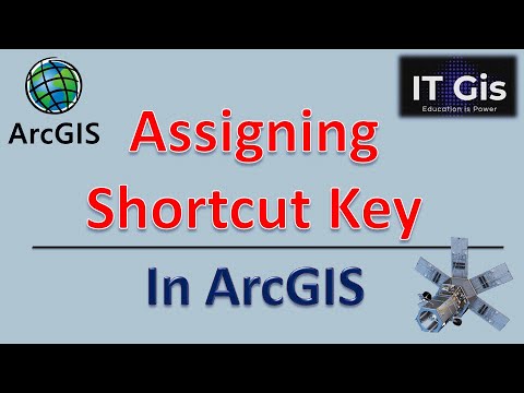 Assigning Shortcut Key In ArcGIS || ArcMap Keyboard Shortcut || ITGIS ...