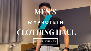 £400+ MYPROTEIN MEN’S CLOTHING HAUL & supplements