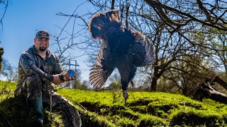 Chasing LONGBEARDS In The MOUNTAINS OF KENTUCKY! | Catch-Clean-Cook | THE EASIEST WAY TO COOK TURKEY