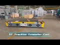 5t trackless transfer cart for warehouse