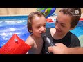 بداية أجواء وفعاليات الصيف فى بيت سوبر فاميلي 🏊