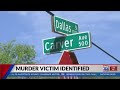 Waco Sunday murder victim identified