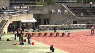 男子100m決勝 木村慎太郎 10.44(＋0.1) 2011南部記念 Shintaro Kimura 1st