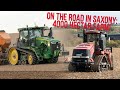 Farming on 4000 ha: Grünlichtenberg Farmers’ Cooperative /Germany (Claas Xerion, John Deere, Kelly)