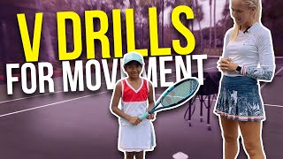 4 Best Drills to BOOST Movement for Advanced Kids Under 10 | Tennis Lesson