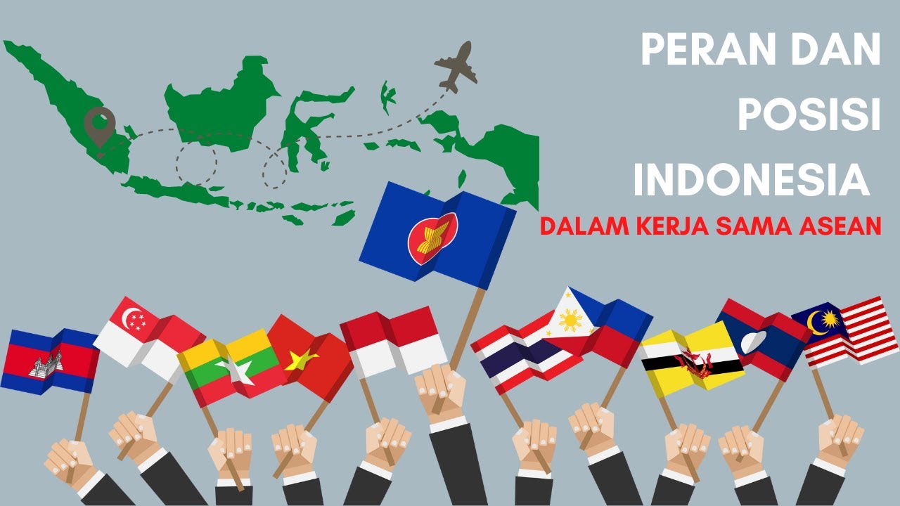 POSISI DAN PERAN INDONESIA DALAM KERJASAMA ASEAN || IPS KELAS 6 - YouTube