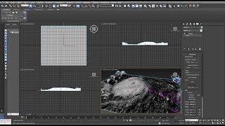 How to make an animated 3D Model of Hurricane Irma or storm using 3D Max
