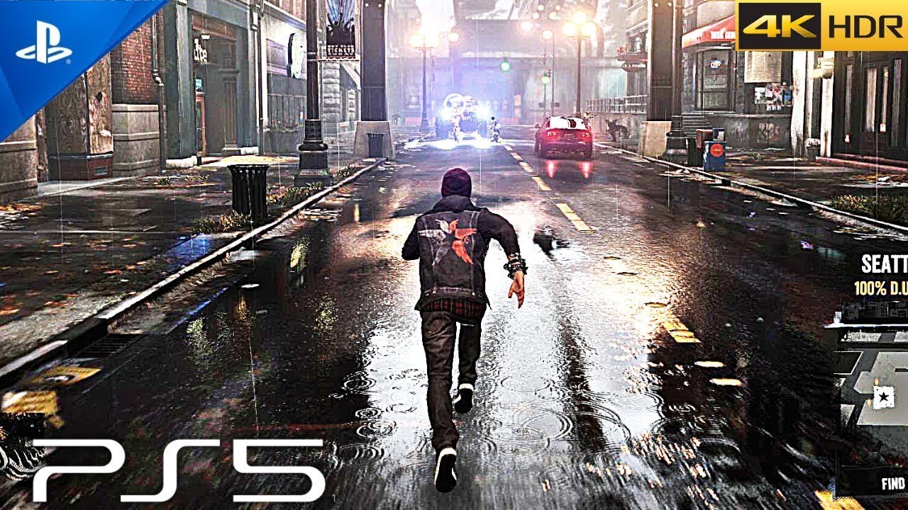 (PS5) InFAMOUS Second Son IS JUST A MASTERPIECE | Ultra High Realistic ...