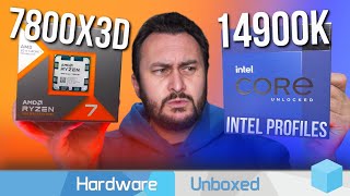 Ryzen 7 7800X3D vs. Intel Core i9-14900K (Extreme/Performance Profiles) Updated Testing