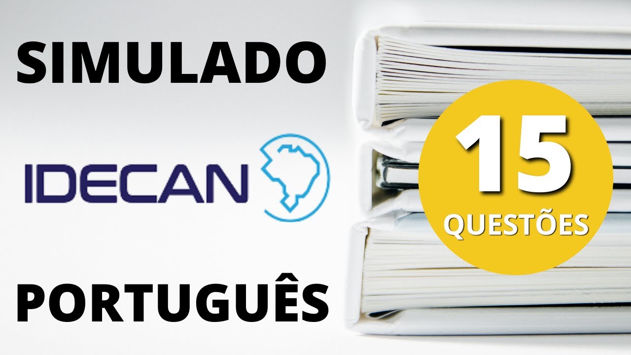 SIMULADO 15 Questões De Português Para Concurso Público | Banca IDECAN ...