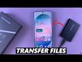 How To Transfer Photos & Videos From SSD To Samsung Galaxy S26 / S26 Ultra