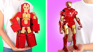 Awesome Iron Man Crafts || Real Superhero Crafts