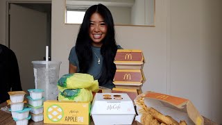 MCDONALDS MUKBANG (recreating viral tik tok uncut)