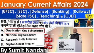 Prt- 3 |🔥Very Important January Current Affairs 2025 |जनवरी करंट अफेयर्स 2025 | #todaycurrentaffairs