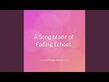 A Song Made of Fading Echoes
