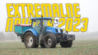 ✩ 🇵🇱 Extremalne Rozpoczęcie Sezonu Nawozy 2023  Sulky Dx30 New Holland T6.175  🇵🇱✩