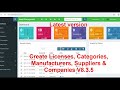 (05) How to Create Licenses, Suppliers, Categories, Companies & Manufacturers in Snipe-IT