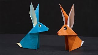 Easy #Origami Rabbit - How to Make Rabbit Step by Step