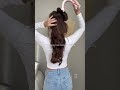 using jumbo flexi rods for heatless hairstyle on long hair