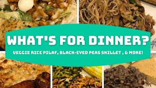 What's For Dinner? (#158) | Veggie Rice Pilaf | Quick & Easy Dinner Ideas!