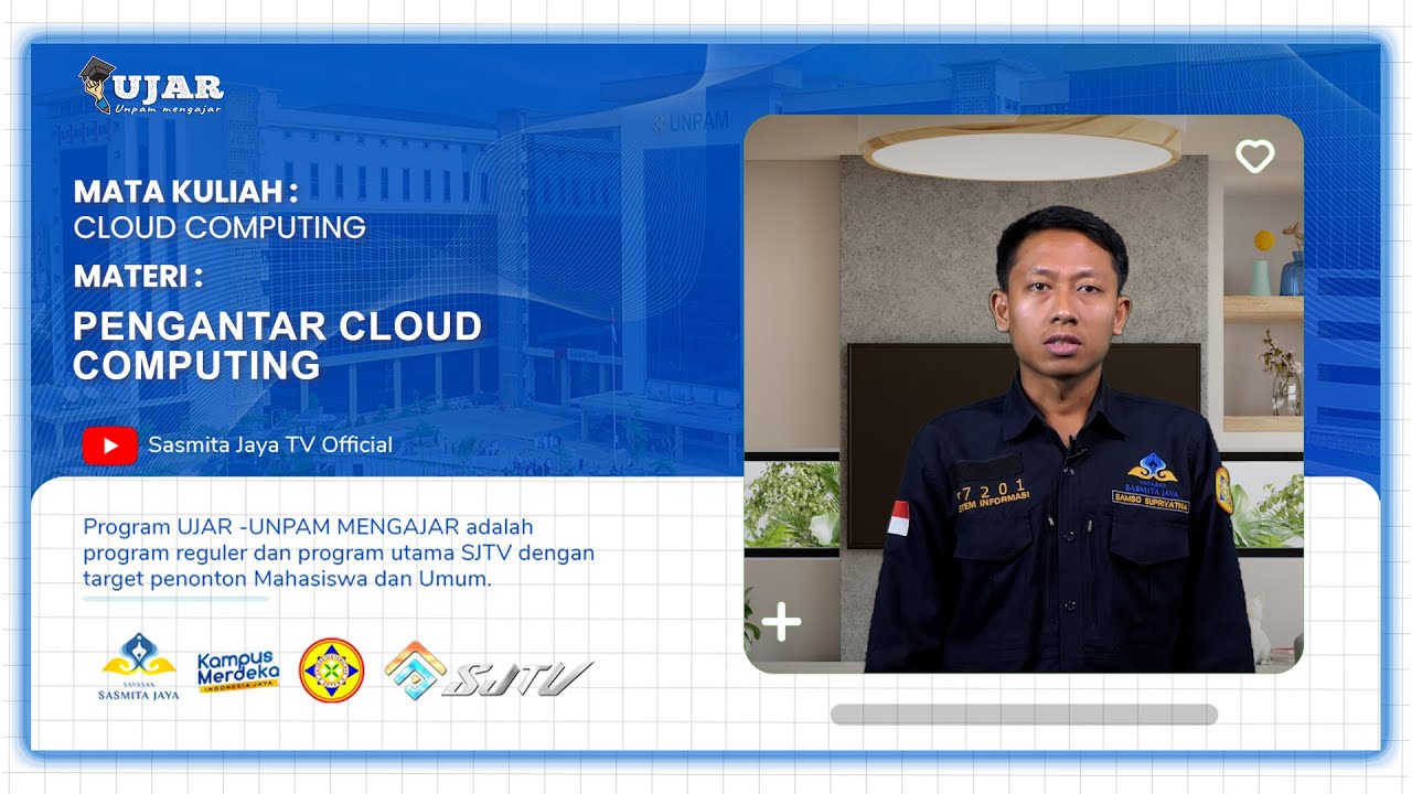 Ujar Pengantar Cloud Computing Pertemua 1 Cloud Computing Youtube