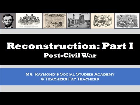 Reconstruction: Part I - APUSH & US History EOC - YouTube