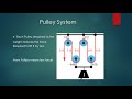 Pulley Systems and Elevators
