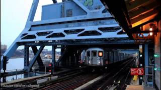 IRT Subway: R62/A (1) Local and Express Trains at West 225th Street