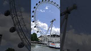 Gem of UK 7; Beauty of London Eye #UK #RiverThames #LondonEye #DayTrip #Shorts