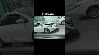 Dangerous Accident In Bahrain Highway #tiktok #KSA #UAE #Bah #Iraq #Pak #India #USA #UK #Dubai #Oman