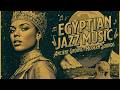 Midnight Cairo Jazz | Ancient Rhythm Sands ~ Deep Egyptian Jazz Rain