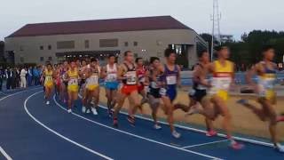 日体大記録会　男子5000m 28組目　2016年11月13日