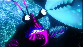 She's Taken A Barnacle And Covered It In Bioluminescent Algae As A Diversion
