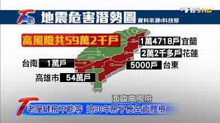 土壤液化潛勢圖公開 透視全台房屋結構?! T觀點 20160410 (1/4)