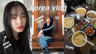 KOREA VLOG: fun things to do in SEOUL with friends, hanok tour, traveling solo,